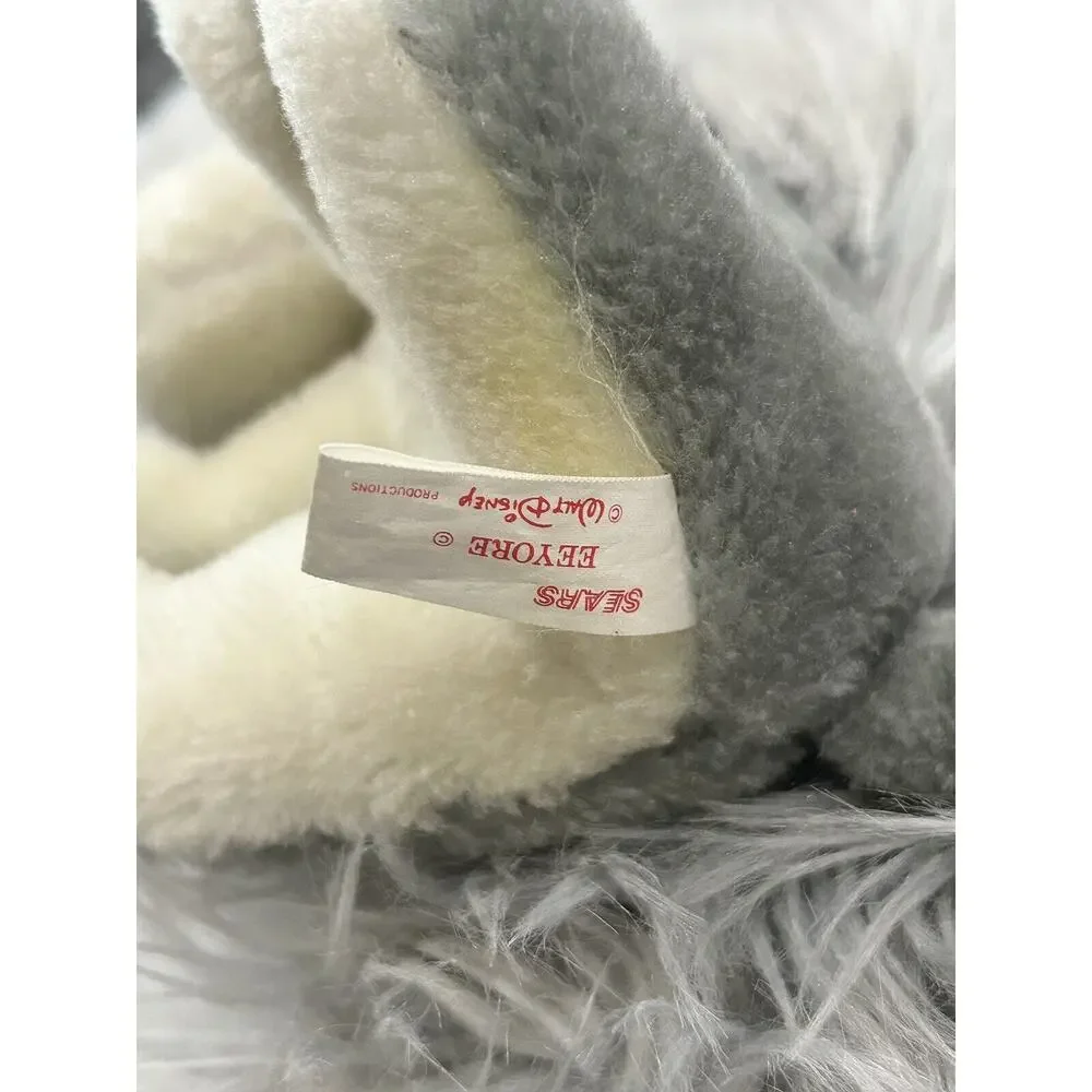 Vintage 1989 Eeyore Stuffed Animal Plush Christmas‎ Promo Sears Rare Find 5 1/2